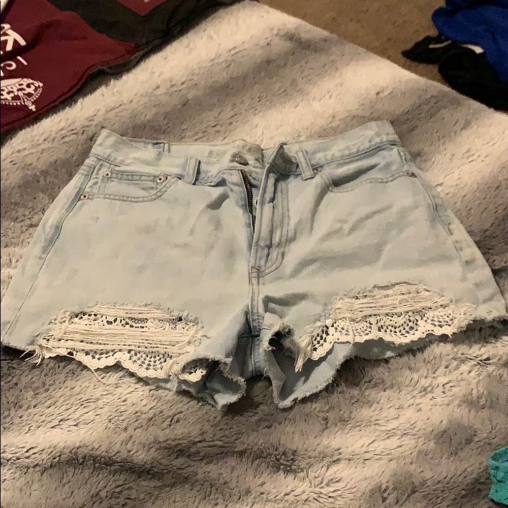 jean shorts